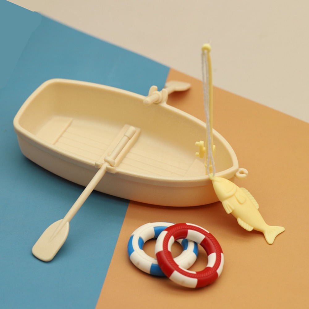 Fishing Equipment For Kids - New Plastic Fishing Boat Model Miniature