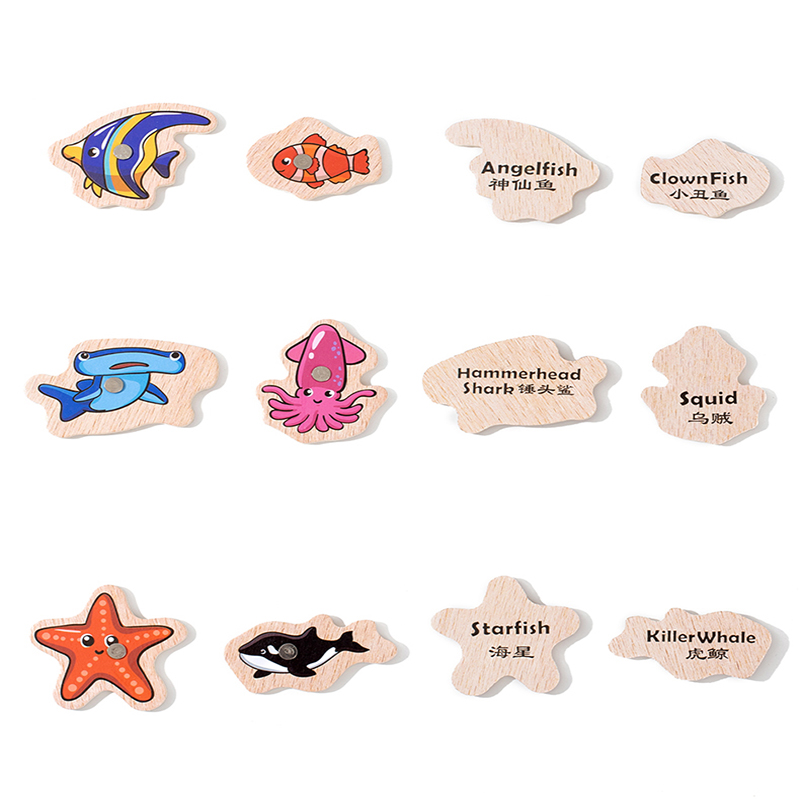 Fishing Toys Montessori Wooden - Fishing Equipment For Kids recensie en prijs