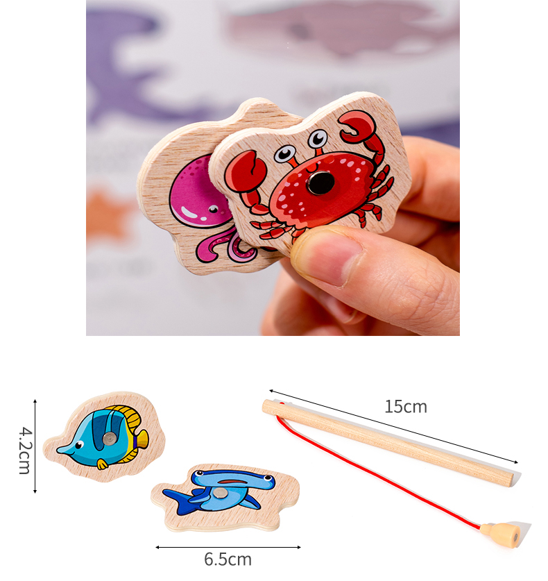 Fishing Toys Montessori Wooden - Fishing Equipment For Kids recensie en prijs