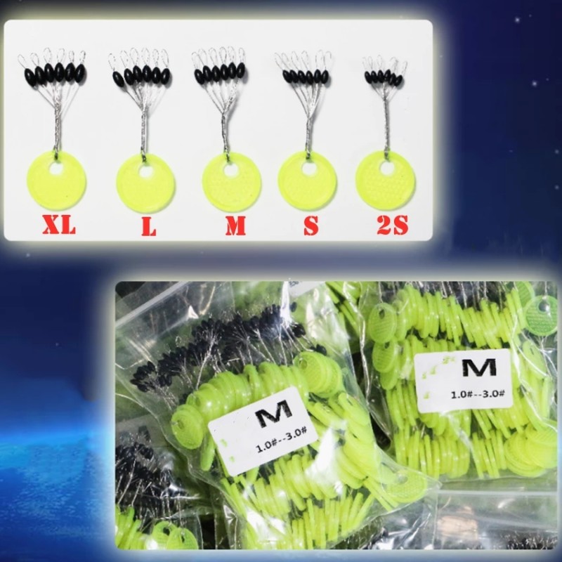 Newest 120PCS Space Beans Rubb - Fishing Equipment Line recensie en prijs