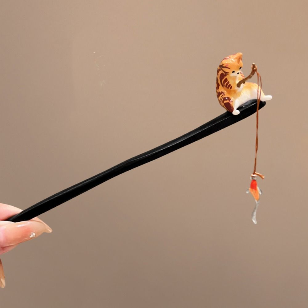 Antique Cat Fishing Wooden Hai - Fishing Equipment For Kids recensie en prijs
