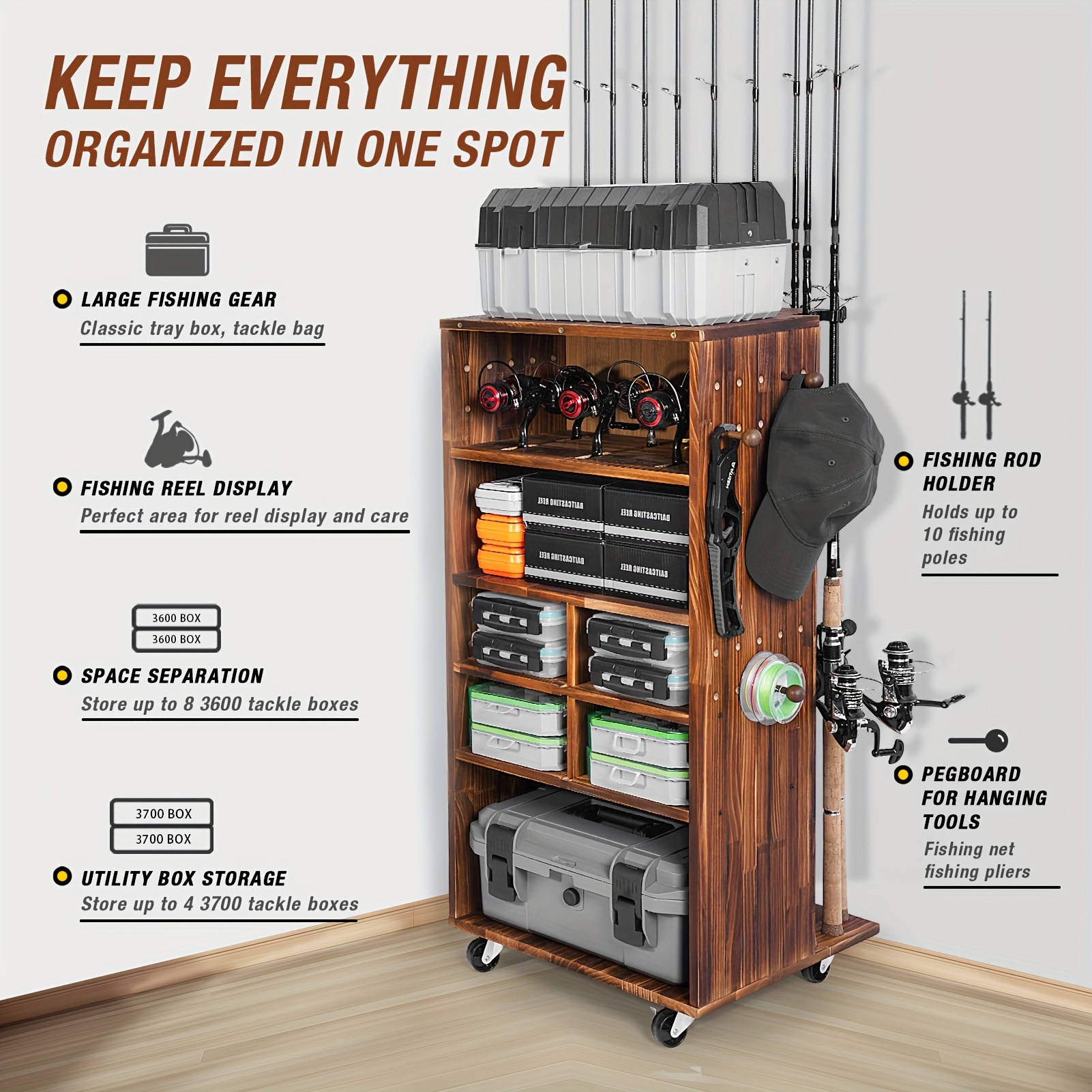 Ghosthorn Fishing Rod Holders  - Carbon Fishing Rod recensie en prijs