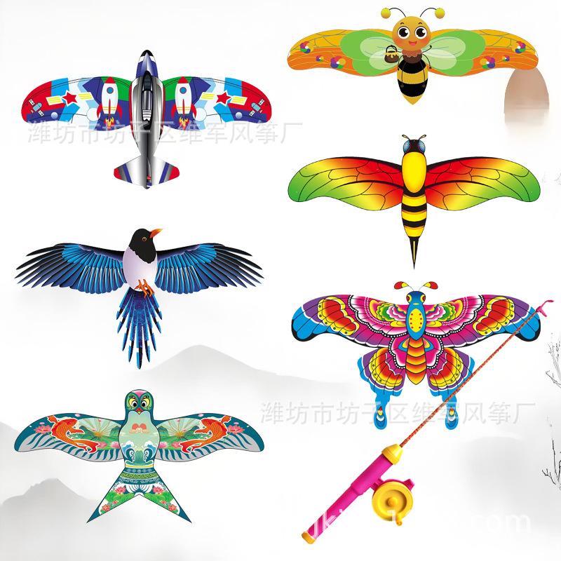 Children Kite Toy Cartoon Eagl - Fishing Equipment For Kids recensie en prijs